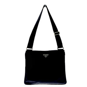 Prada Tessuto shoulder bag black